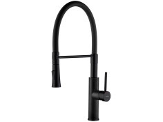 Küchenarmatur in Schwarz...