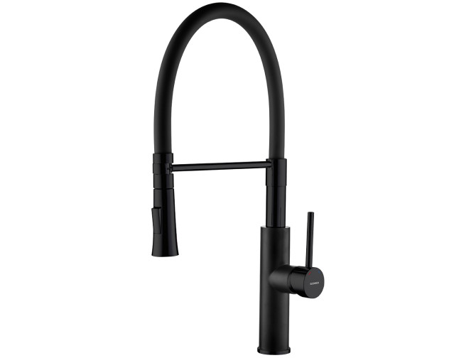 Küchenarmatur in Schwarz SHIRE  Wasserhahn Küchenmischer