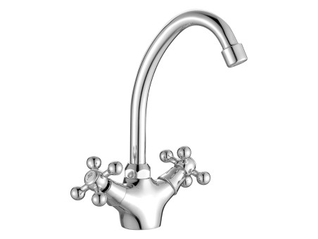 Küchenarmatur in Chrom STILO  Wasserhahn Küchenmischer