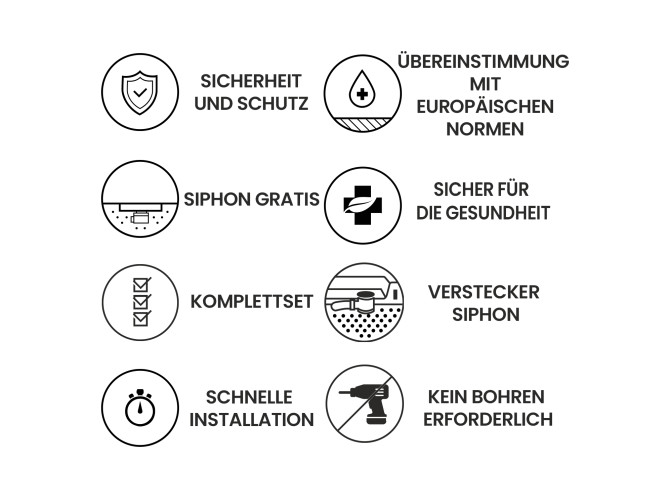SET: Duschwanne VIDAR & Duschkabine...