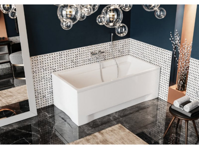 Badewanne Rechteck Elza 150x70 | Ablauf Viega & Füße GRATIS !