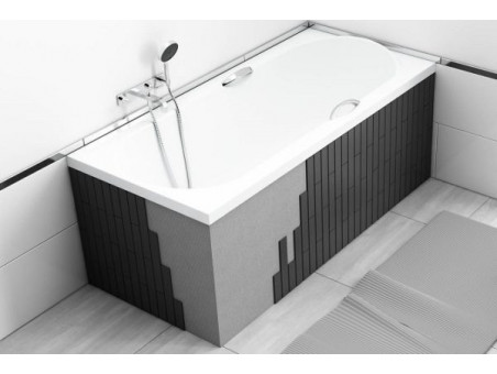 Badewanne Rechteck Elza 170x75 | Ablauf Viega & Füße GRATIS !