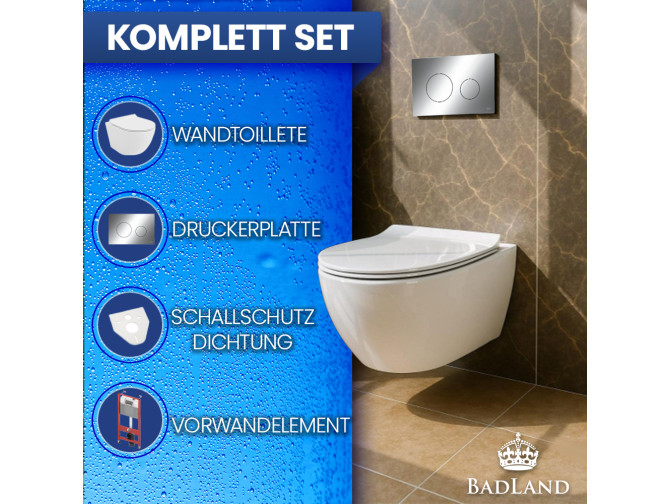 WC SET: Vorwandelement TECEbase +...
