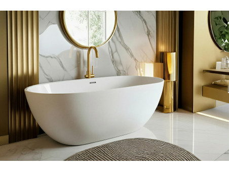 Freistehende Badewanne ULF 170x75 | Ablauf Klick-Klack im SET!