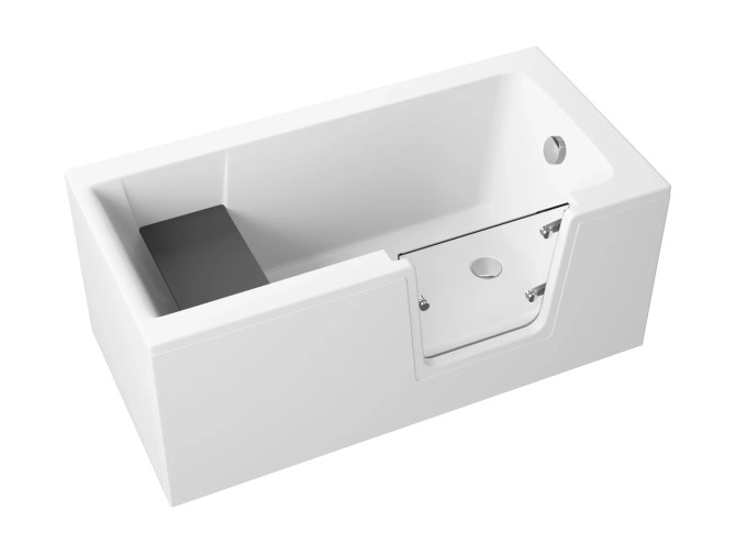 Freistehende Seniorenbadewanne mit...