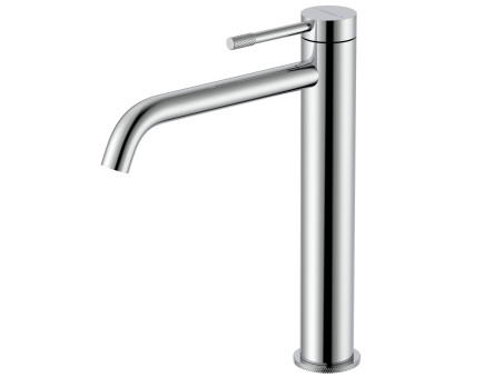 Waschtischarmatur Oval LOKE Hoch Chrom
