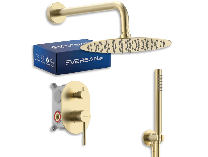 Duschset Oval LOKE Unterputz...