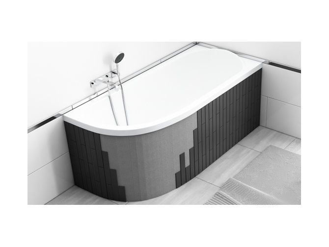 Badewanne Eckwanne Marea 160x100...