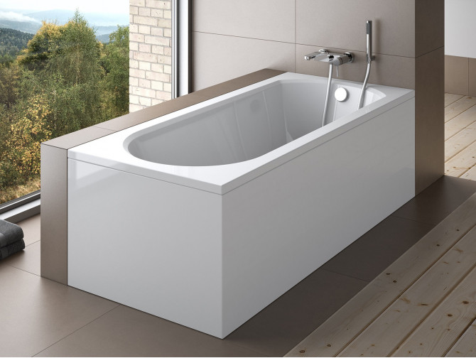 Badewanne Rechteck Intrica 150x75 | Ablauf Viega & Füße GRATIS !