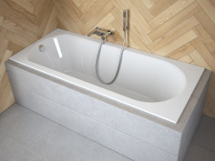Badewanne Rechteck Intrica...