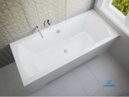 Badewanne Rechteck Ines 180x80 | Ablauf Viega & Füße GRATIS !