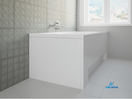 Badewanne Rechteck Ines 180x80 | Ablauf Viega & Füße GRATIS !