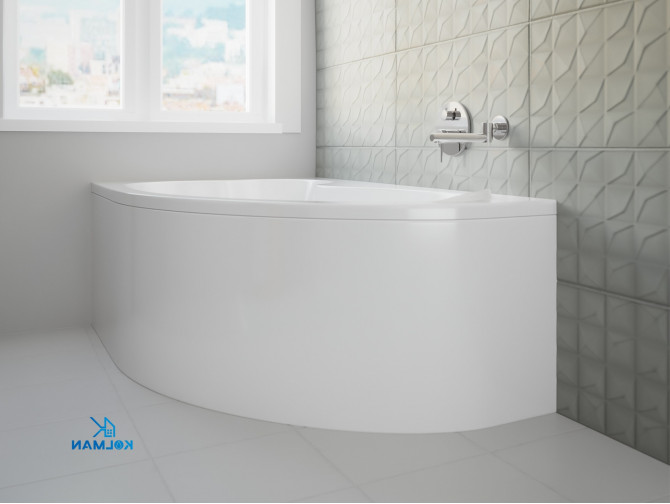 Badewanne Eckwanne Megaz 160x105...
