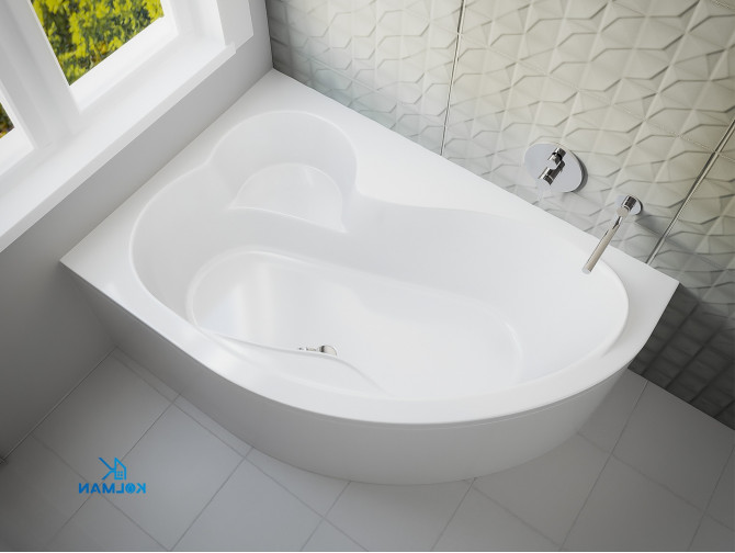 Badewanne Eckwanne Mega 160x105 Links | Ablauf Viega & Füße GRATIS !