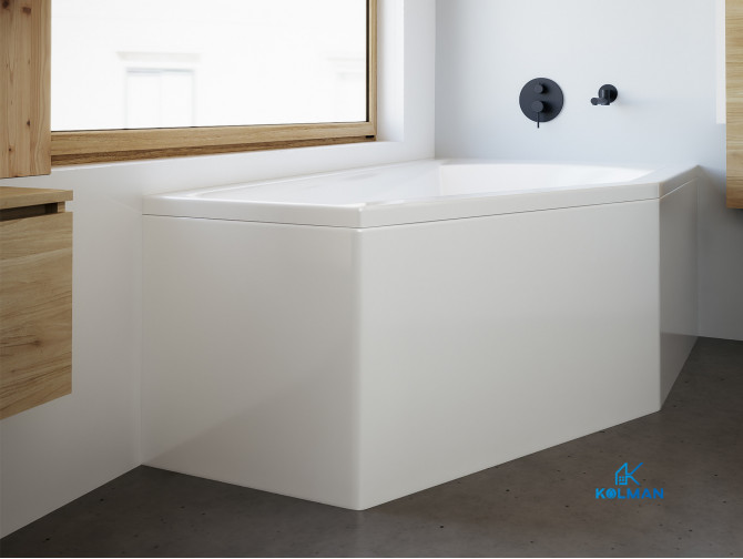 Badewanne Eckwanne Selena 160x90...