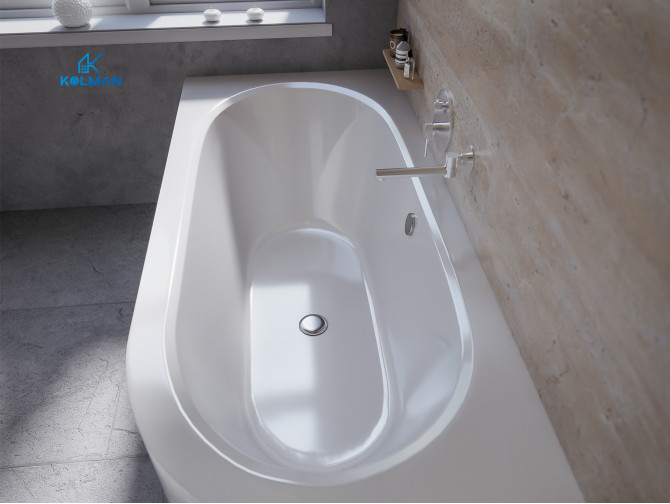 Badewanne Eckwanne Avita 160x75 Links... Badewanne Eckwanne Avita 160x75 Links...