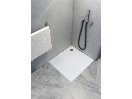 Duschwanne Viereck Caspar New 100x100 | Ablaufgarnitur im SET !