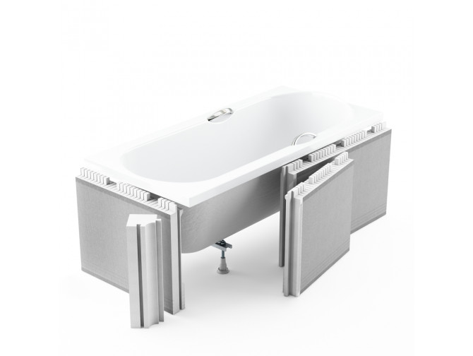 Badewanne Rechteck Shea Slim 150x70...