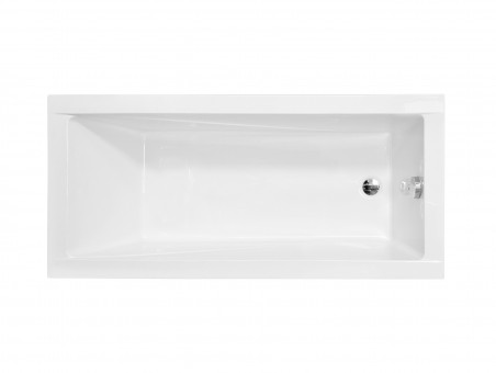 Badewanne Rechteck Modern Slim 160x70 Rand 15mm | Ablauf Viega & Füße GRATIS !