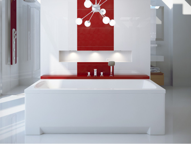 Badewanne Rechteck Optimaz 140x70 |... Badewanne Rechteck Optimaz 140x70 |...
