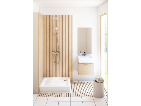 Duschwanne Viereck Grando Plus 90x90x17 | Ablaufgarnitur im SET !