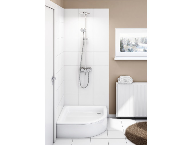 Duschwanne Halbrund Zefir 90x90 |... Duschwanne Halbrund Zefir 90x90 |...