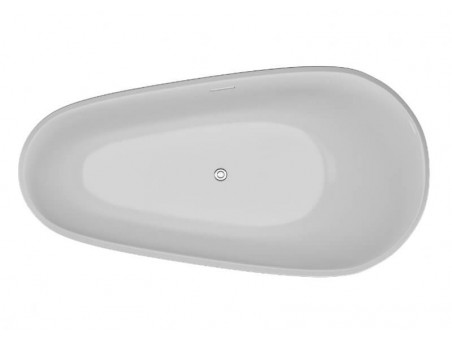 Freistehende Badewanne Shila 170x85 Rosa | Ablauf & Füße im SET!