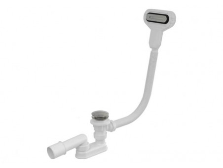 Freistehende Badewanne Uzo 160x80 Anthrazit | Ablauf & Füße im SET!