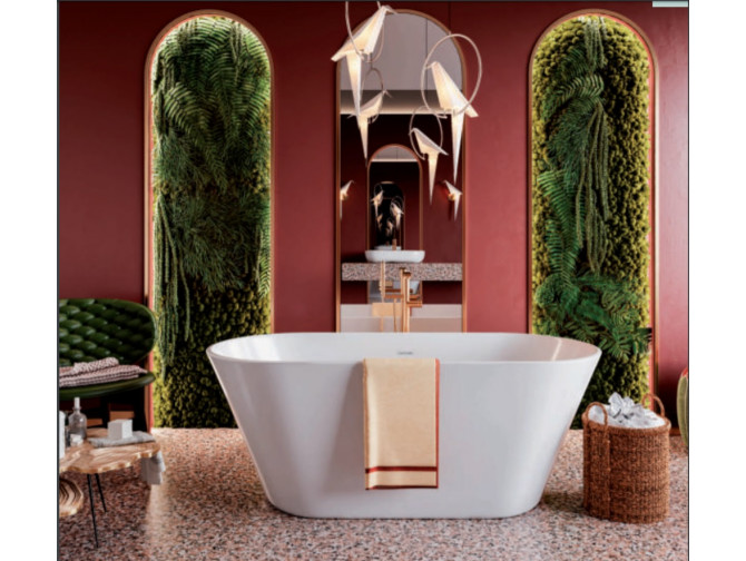 Freistehende Badewanne Uzo 160x80...