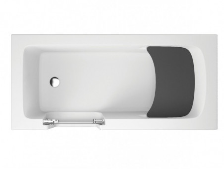 Freistehende Seniorenbadewanne mit Tür Vovo 160x75 Links | Ablauf & Füße im SET!