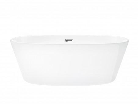 Freistehende Badewanne Salina 170x70 | Ablauf Klick-Klack & Füße im SET!