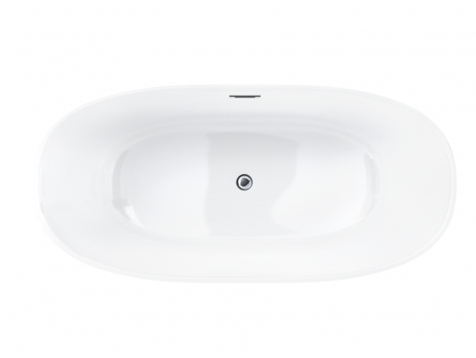 Freistehende Badewanne Salina 170x70...