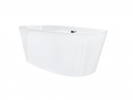 Freistehende Badewanne Salina 170x70 | Ablauf Klick-Klack & Füße im SET!