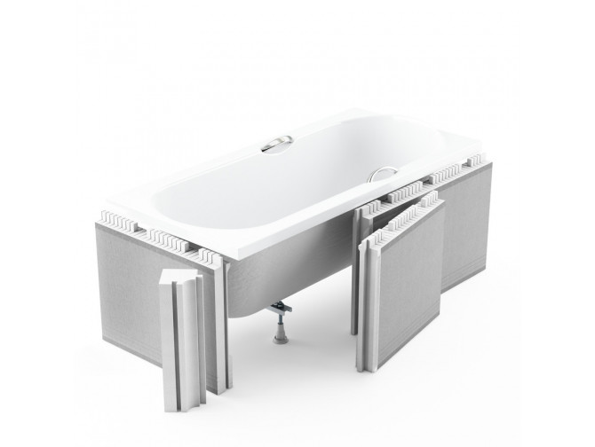 Badewanne Rechteck Quadros Slim...