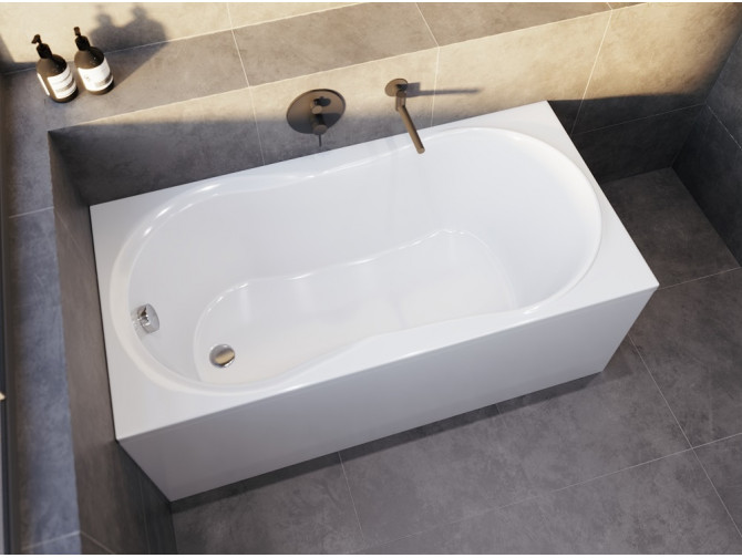 Badewanne Rechteck Gracja 180x80 | Ablauf Viega & Füße GRATIS !