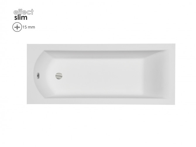 Badewanne Rechteck Shea Slim 140x70...