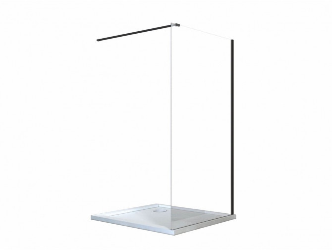 Duschkabine Walk in Aveos 140x195 8mm... Duschkabine Walk in Aveos 140x195 8mm...
