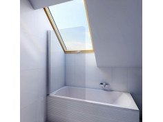 Duschwand 1-teilig 80x140...