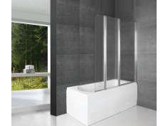 Duschwand 3-teilig 120x140...