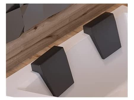 Kopfstütze für Badewanne in Schwarz