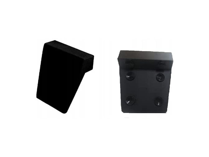 Kopfstütze für Badewanne in Schwarz