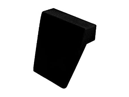 Kopfstütze für Badewanne in Schwarz