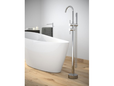 Freistehende Wannenarmatur Illusion II Chrom