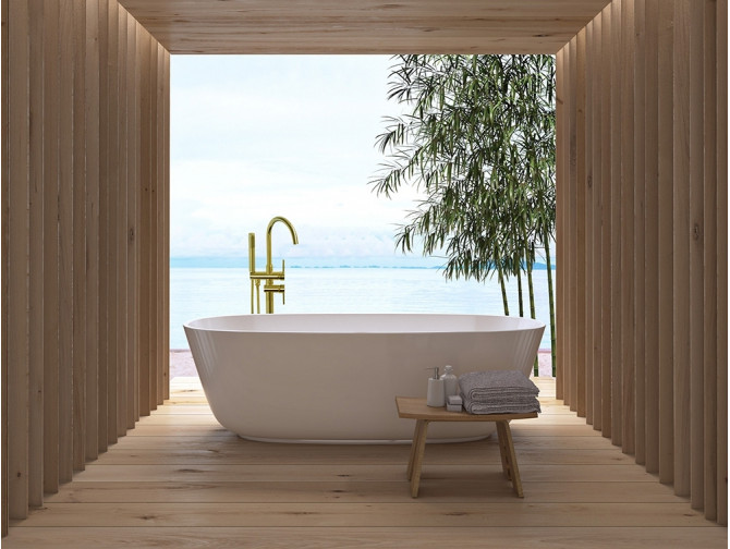 Freistehende Wannenarmatur Ortis... Freistehende Wannenarmatur Ortis...