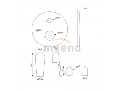 Unterputz Badewannenarmatur... 2