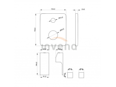 Unterputz Badewannenarmatur... 2