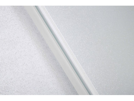 Duschkabine Halbrund Marbella 80x80 180cm Gefrorenes Glas