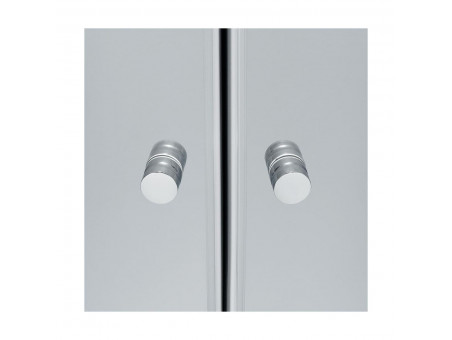 Duschkabine Viereck Parla 80x80 180cm Gefrorenes Glas