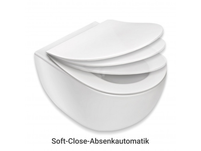 WC-Toilette: Schüssel Peonia Weiß mit...