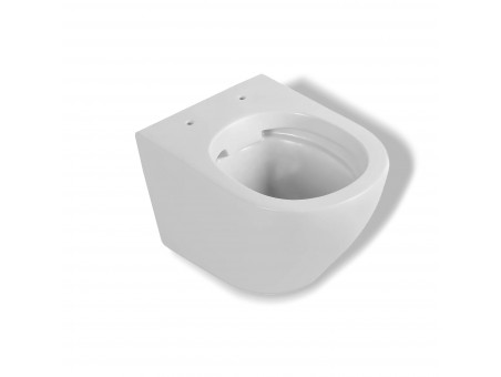 WC SET: Vorwandelement Duofix + Toilette Slim Soft-Close Desna Weiß + Schallschutzmatte + Betätigungsplatte in Schwarz